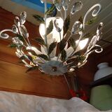 Basket chandelier