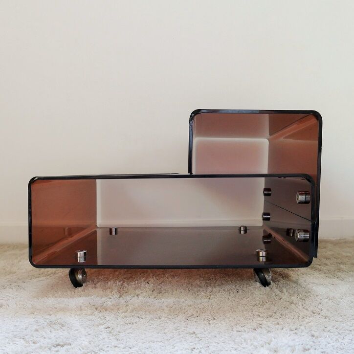 Sofa tip bar plexiglas 70s