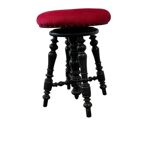 Vintage piano stool / stool / stool