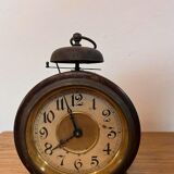 Antique wooden alarm clock / table clock