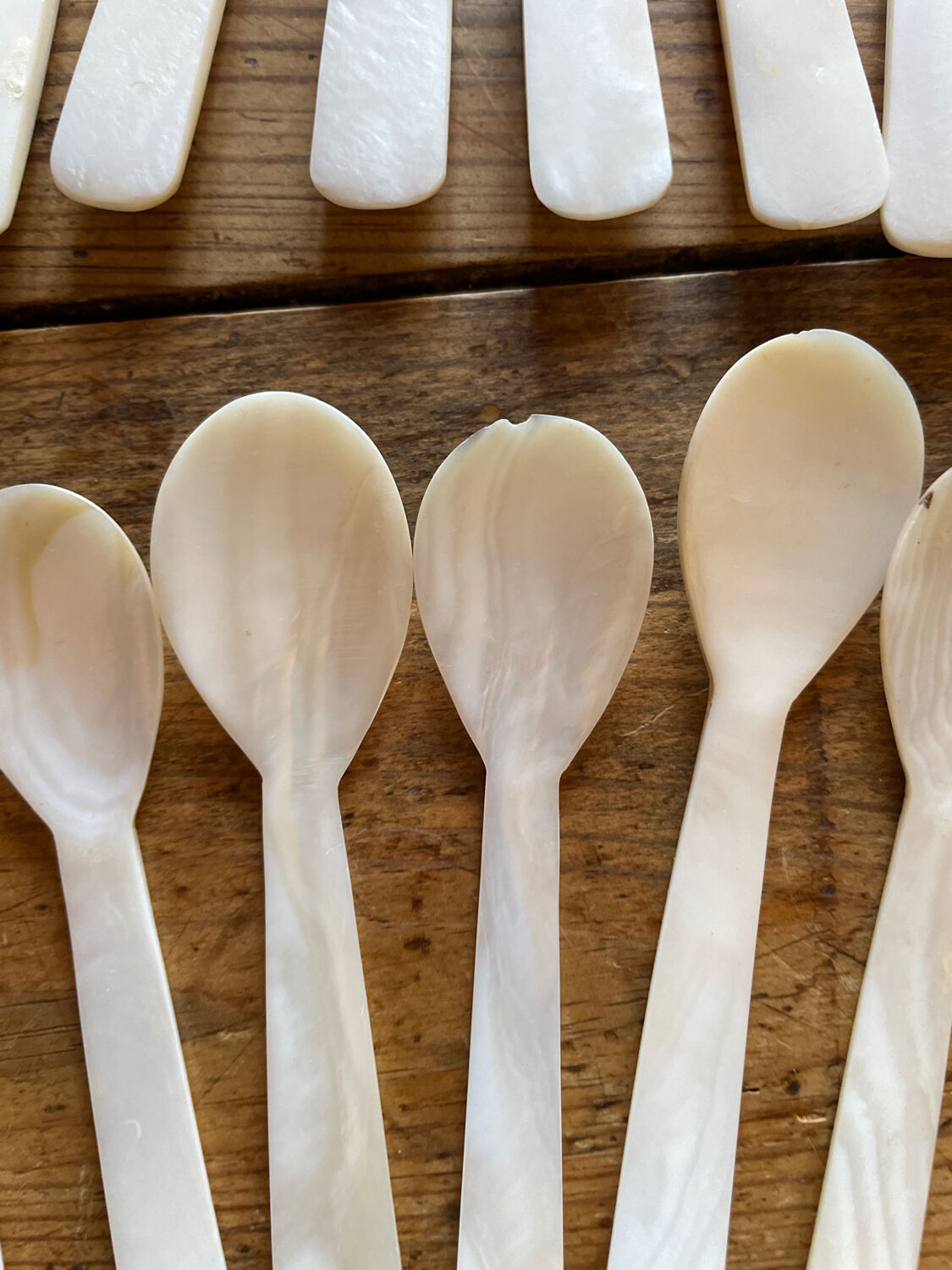 Set of 16 tapas forks and 14 scoops of sorbet