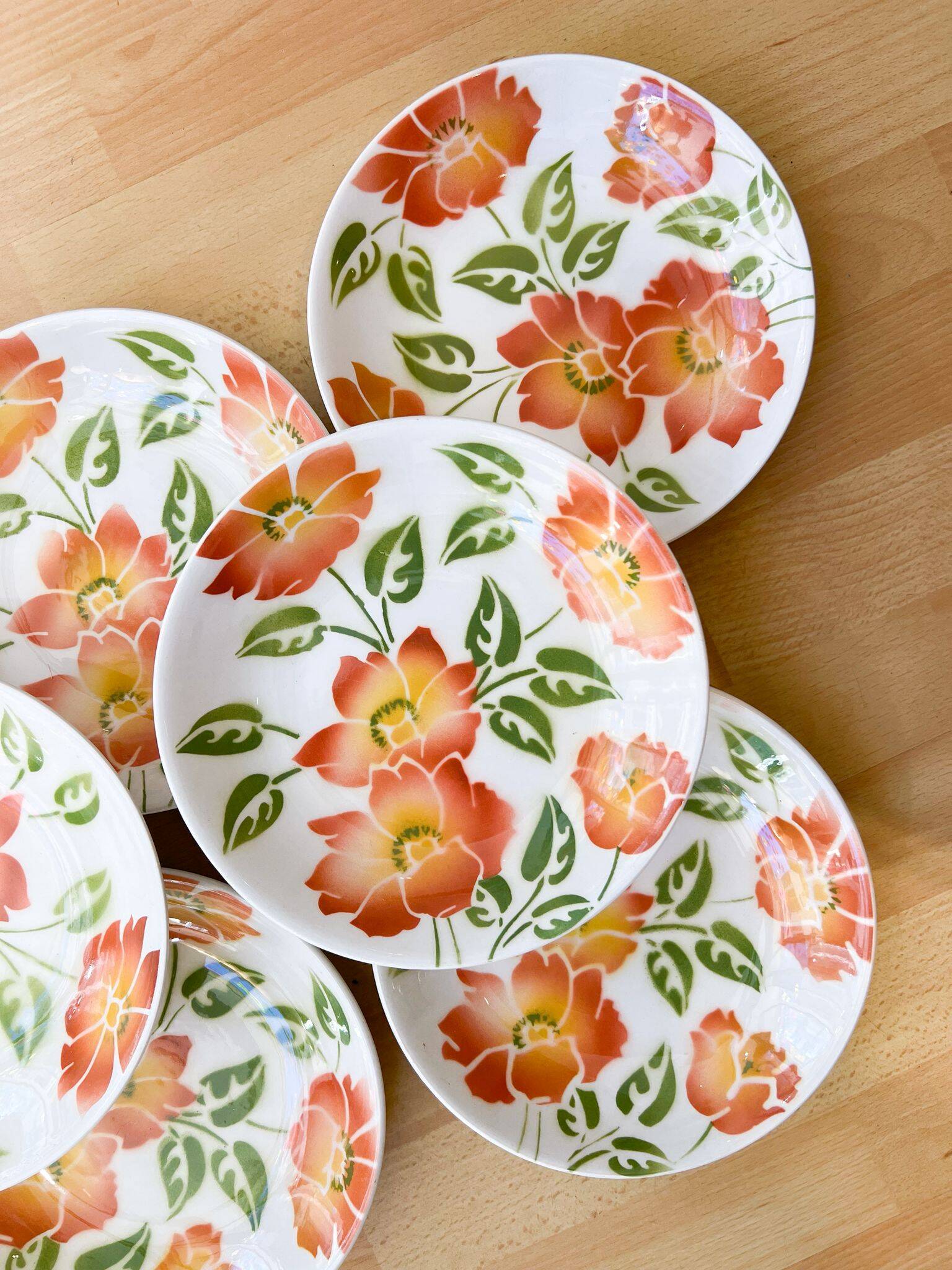 8 deep plates Moulin des Loups