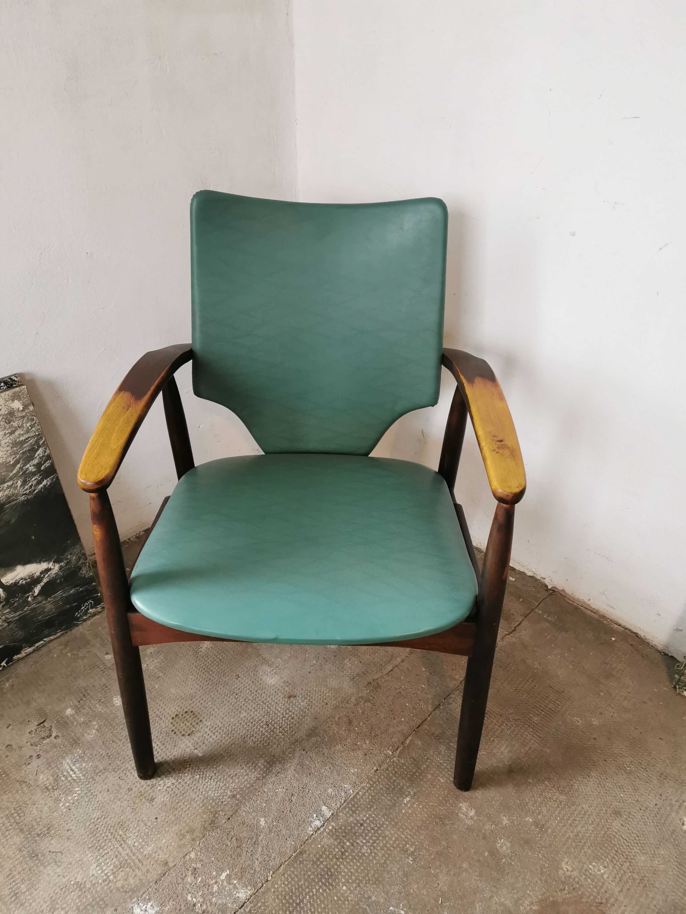 Fauteuil style scandinave 1970