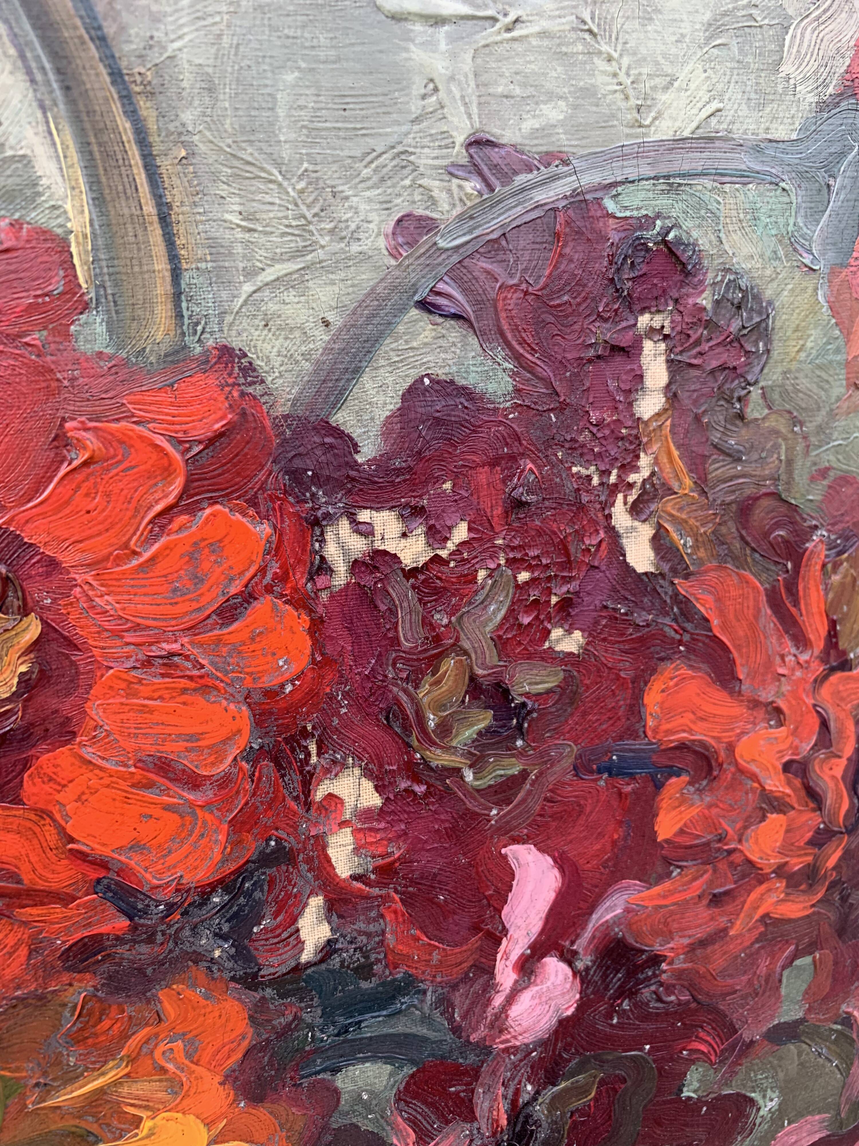 Oil on canvas Adeline Hugonnard