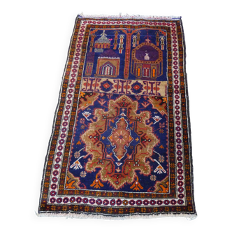Ancien tapis afganistan  fait main