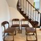4 Baumann chairs, sled model