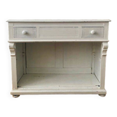 Parisian buffet in restored solid wood