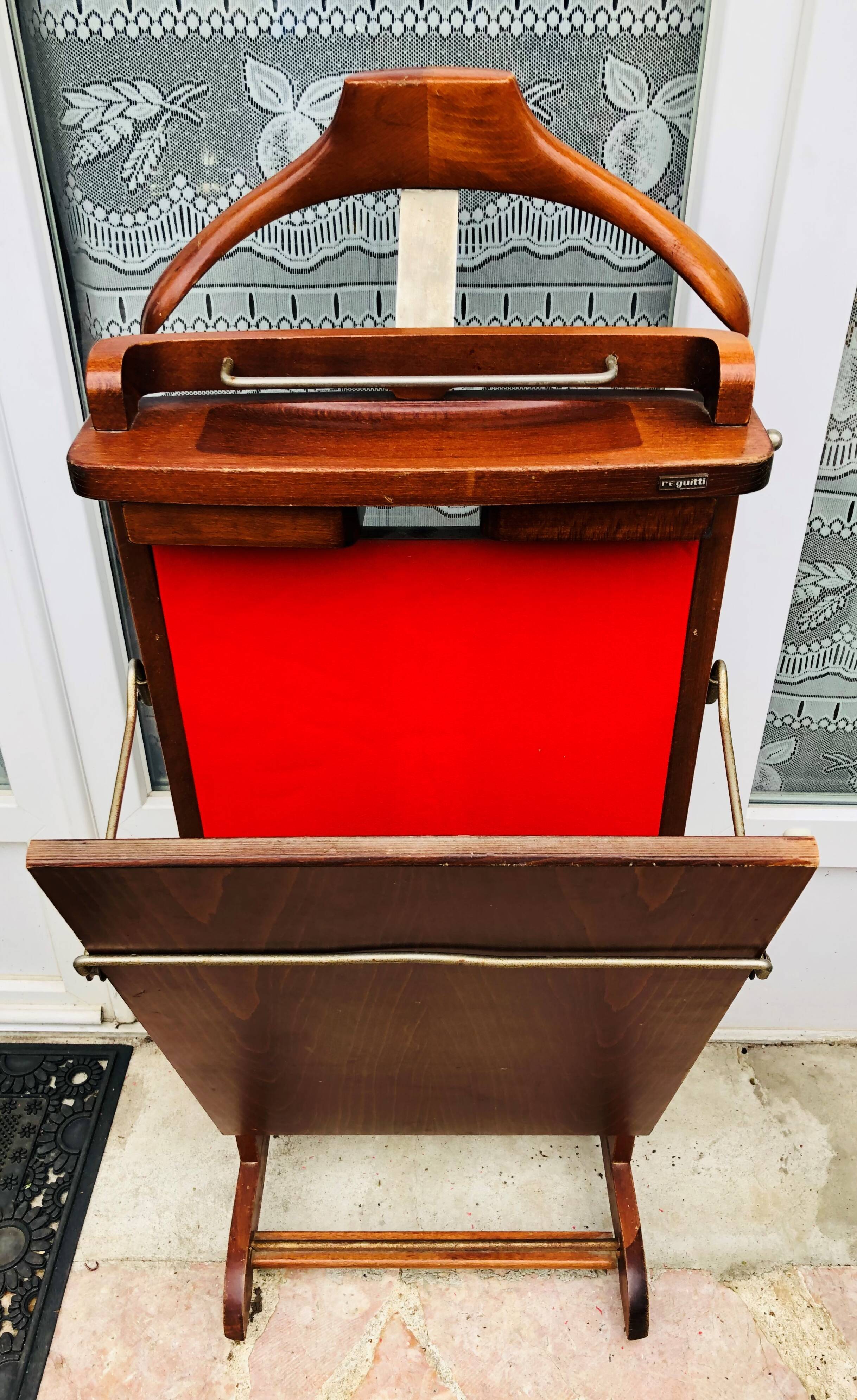 Old wooden night valet Reguitti