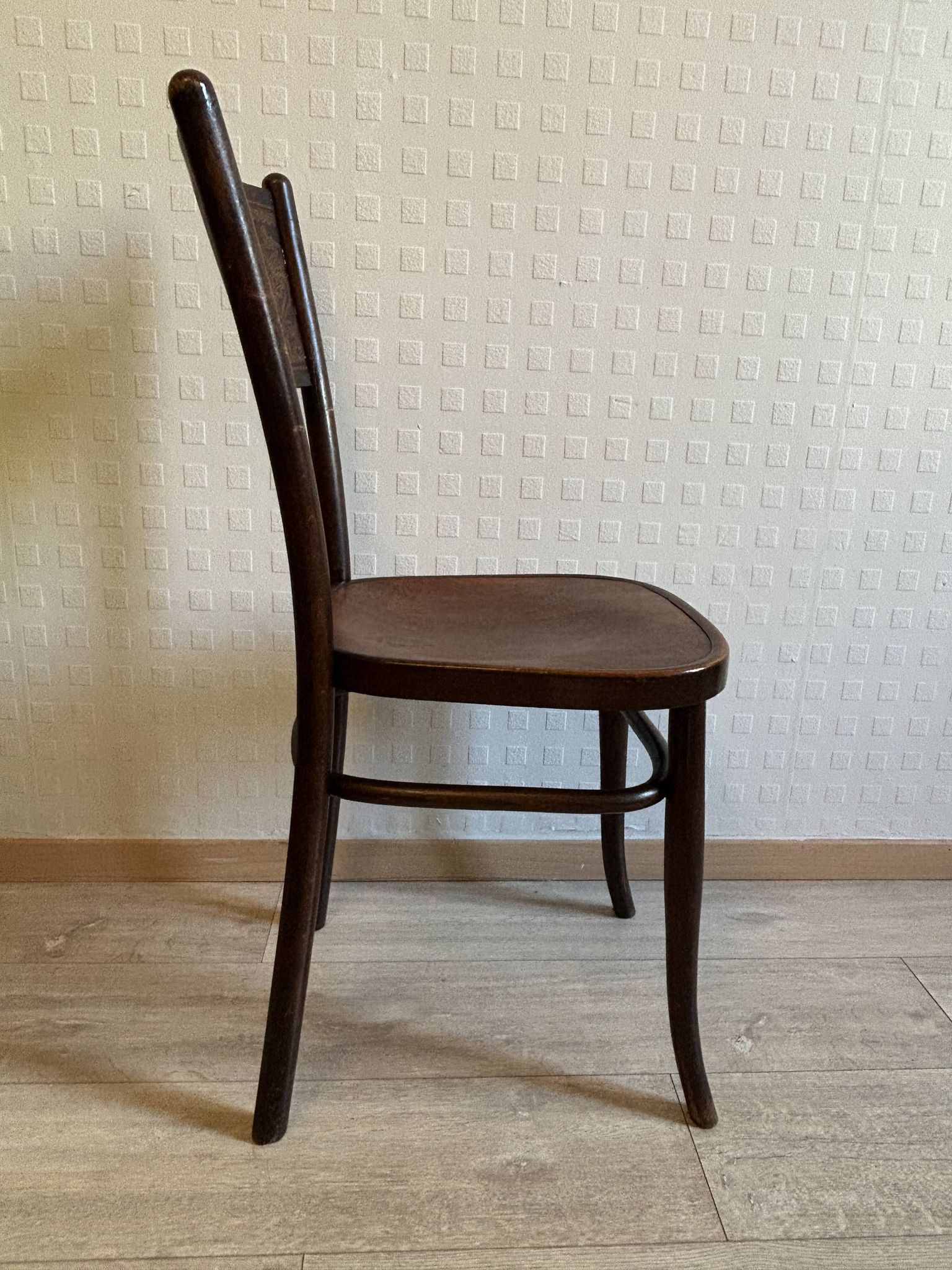 6 antique chairs Jacob & Josef Kohn – Vienna – Decorated bent wood – Style