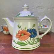 Villeroy and Boch tea service Amapola model