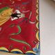 Enamel ashtray from longwy "charming round" by sylvie langet