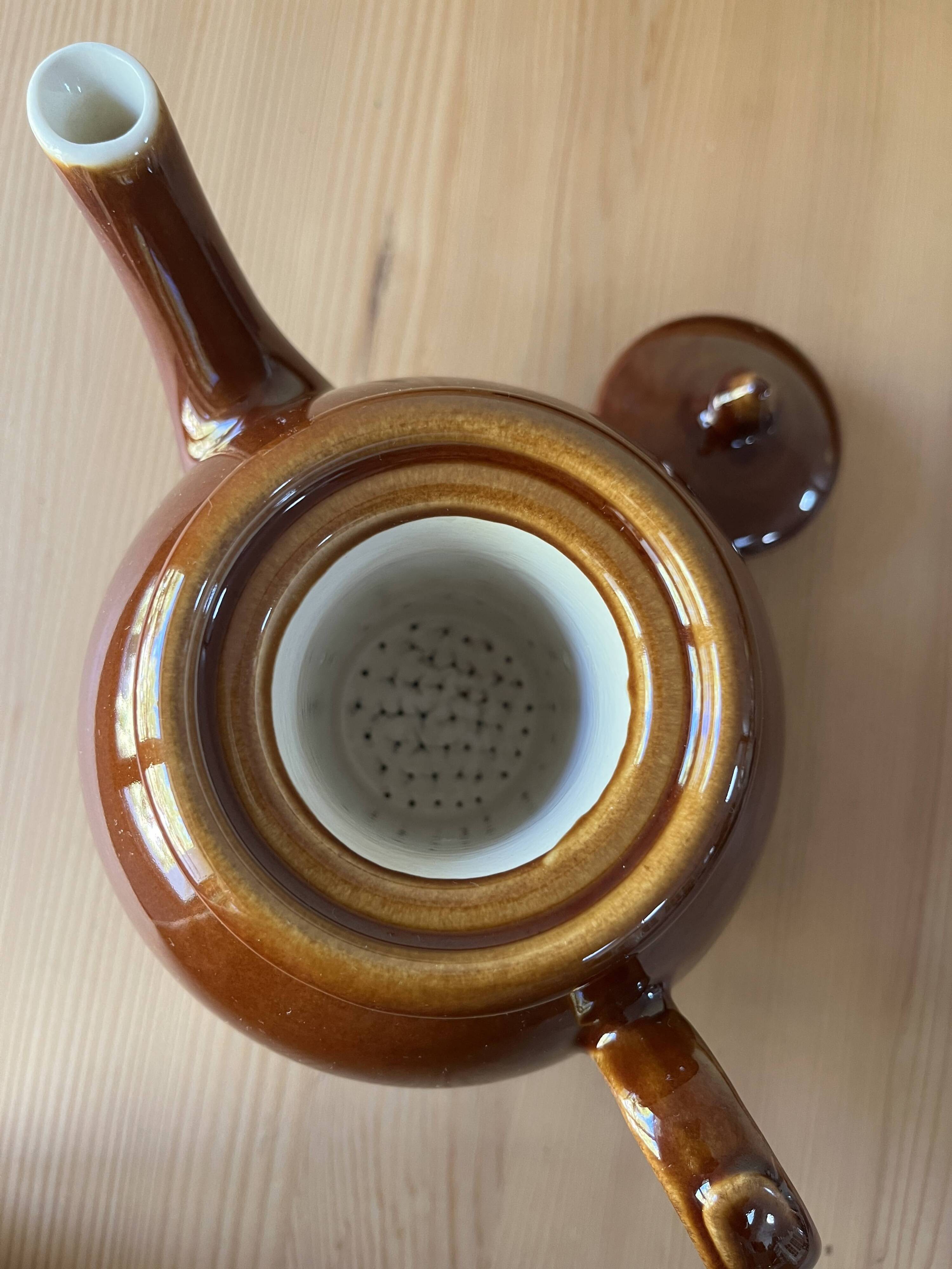Large bistro teapot with infuser