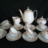 German porcelain coffee set Oscar Schaller (1921 - 1935)