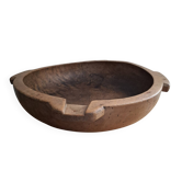 Grande coupe en bois ancienne