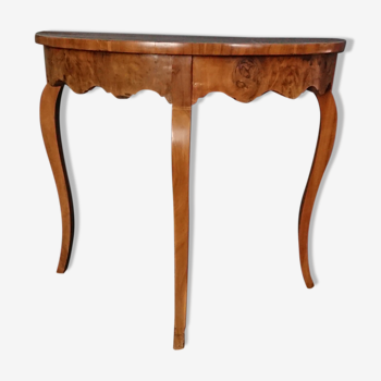 Half moon console