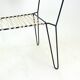 Coffee Table With Metal Base, Czechoslovakia 1960s