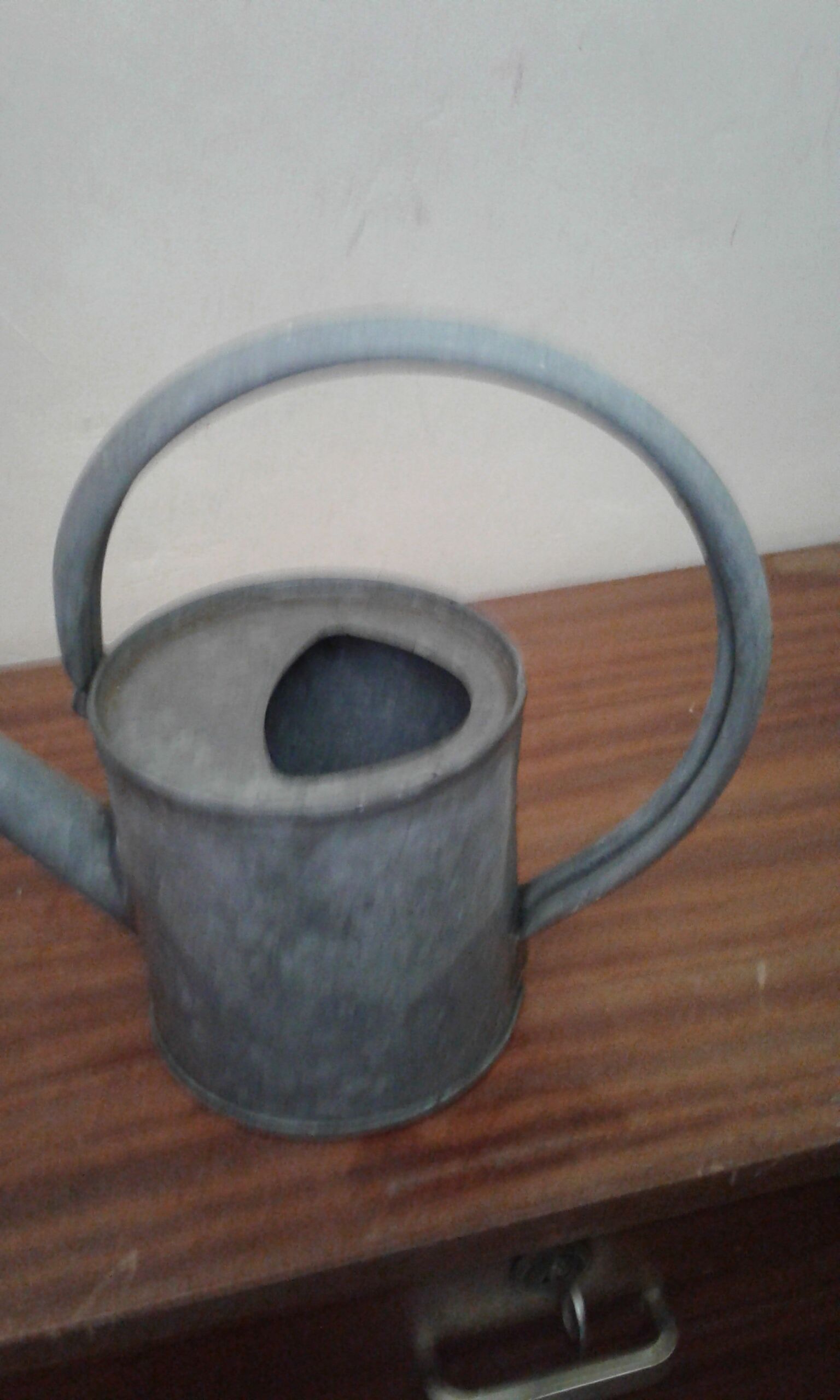 Zinc watering can