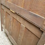 Buffet two bodies in solid oak cauchois