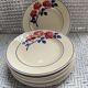 Dessert plates decorated with HBCM roses