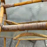 Vintage triangular coffee table