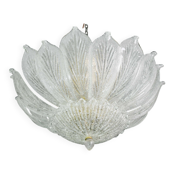 Napoli, Italian Murano Glass Ceiling Light or Flush Mount, 1970s