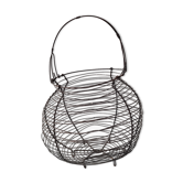 Basket braided metal salad