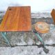 Old monobloc children's desk