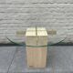 Artedi travertine coffee table 1970