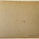 Portrait of nude in the studio - oil by Myriem Bordes 1923