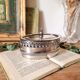 Silver-plated metal sugar bowl, Henri X style