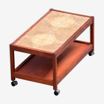 Table basse scandinave vintage 1960