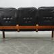 Scandinavian Leather Sofa in the Style of Alvar Aalto, 1970s