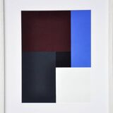 Aurélie Nemours geometric composition circa 1980