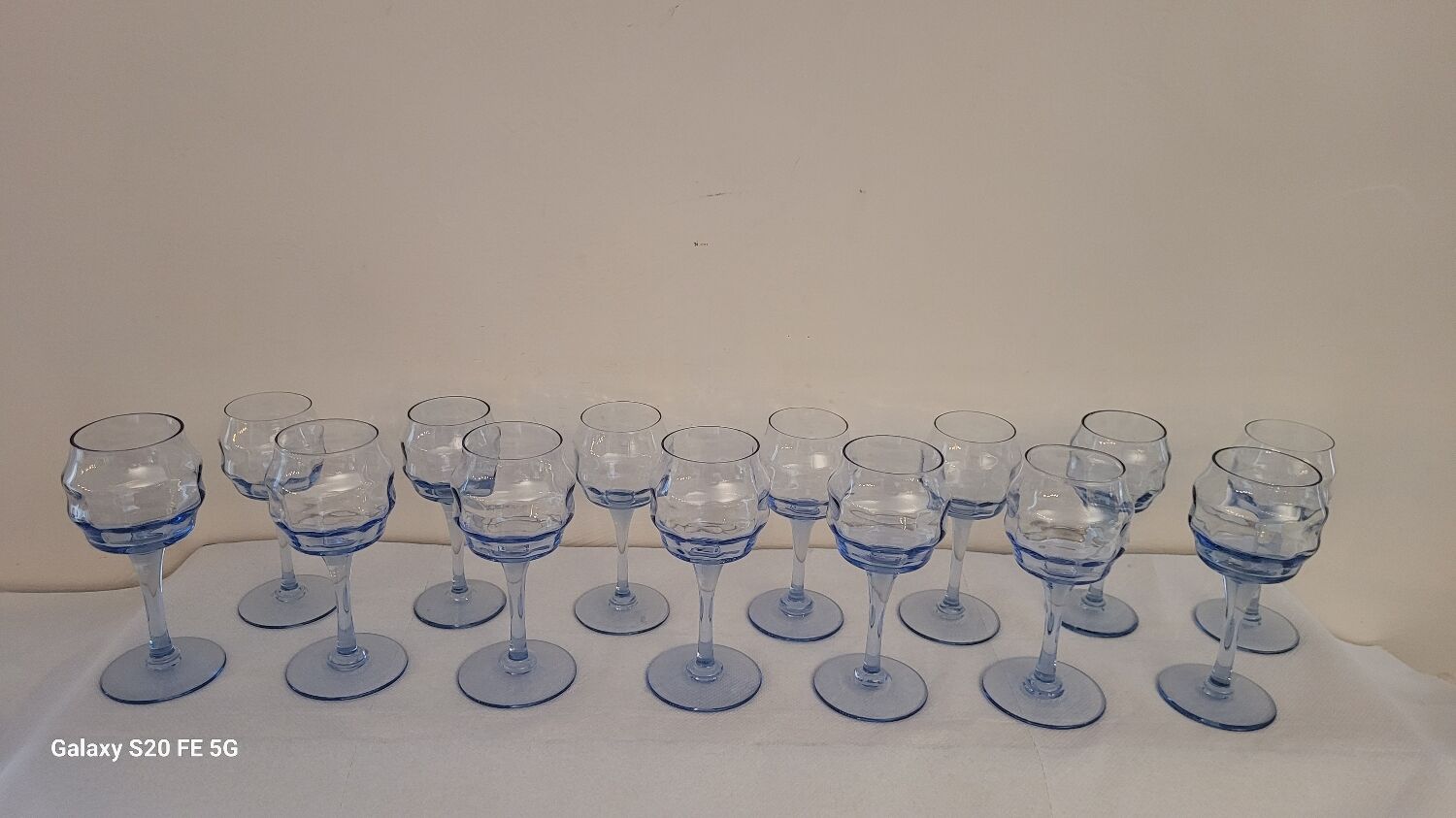 Art deco stemware