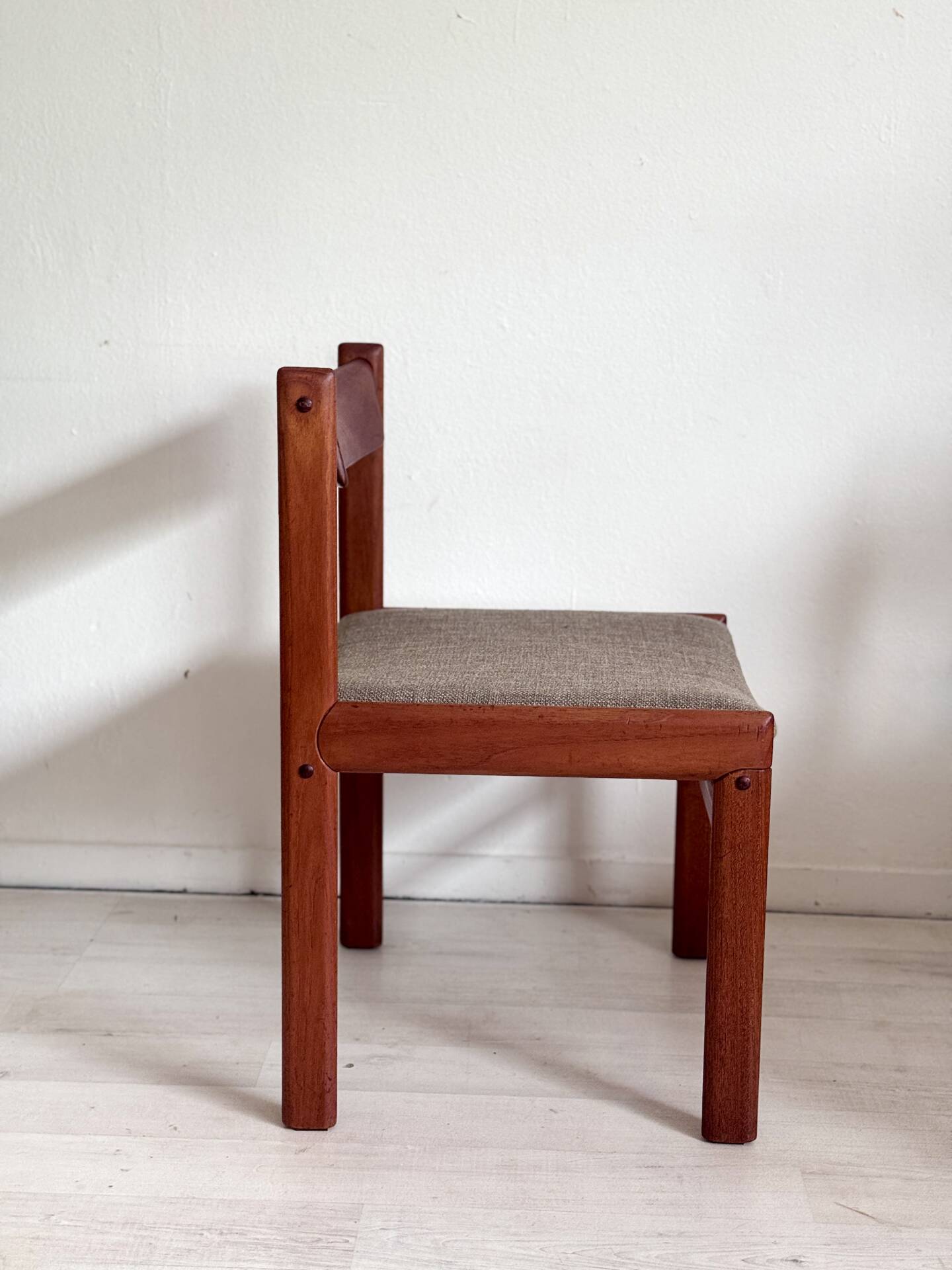 4 eetkamerstoelen H.W. Klein voor Bramin – teakhout – jaren 60