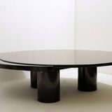 Large Coffee Table by Antonio Lupi 1/1 Black granite top - italy
