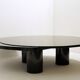 Grande table basse d'Antonio Lupi 1/1 Plateau en granit noir - Italie