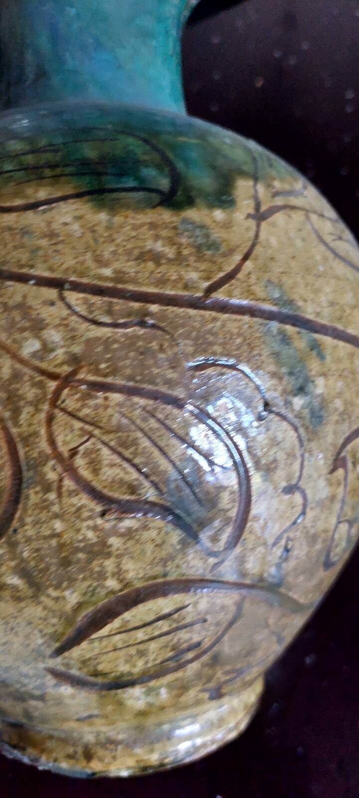 Brocca smaltata Seminara Calabria Paolo Condurso firmata