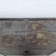 Old Parisian chopping block buffet with vintage shabby patina