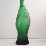 Bouteille poisson vase soliflore Empoli 60s