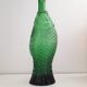 Bottle fish vase soliflore Empoli 60s