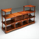 Open storage shelves by Charles Fisher and Howard Osinski - 1970's