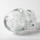 Vase en cristal / Börne Augustsson / Åseda glasbruk / Suède / années 1940