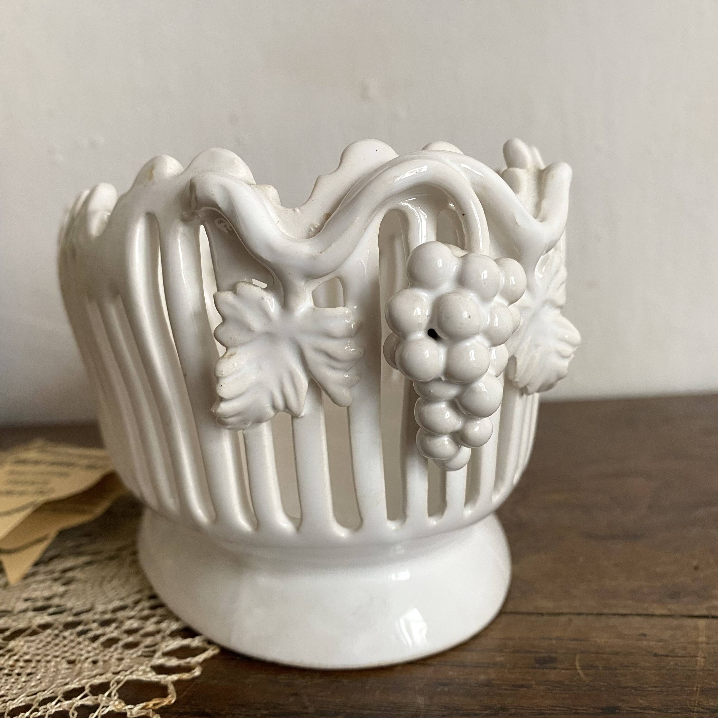 Malicorne Jules Moreau openwork basket