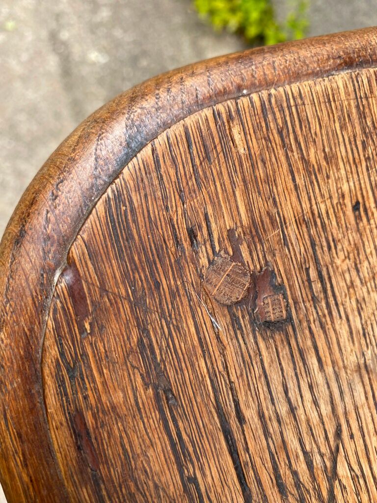 Buffet solid oak storage cabinet 1 door 6 drawers