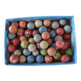 old terracotta balls (1950)