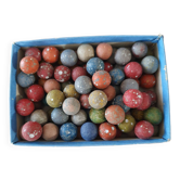 old terracotta balls (1950)
