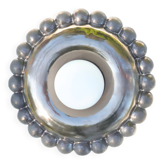 Luna Tall Chrome Wall Lamp