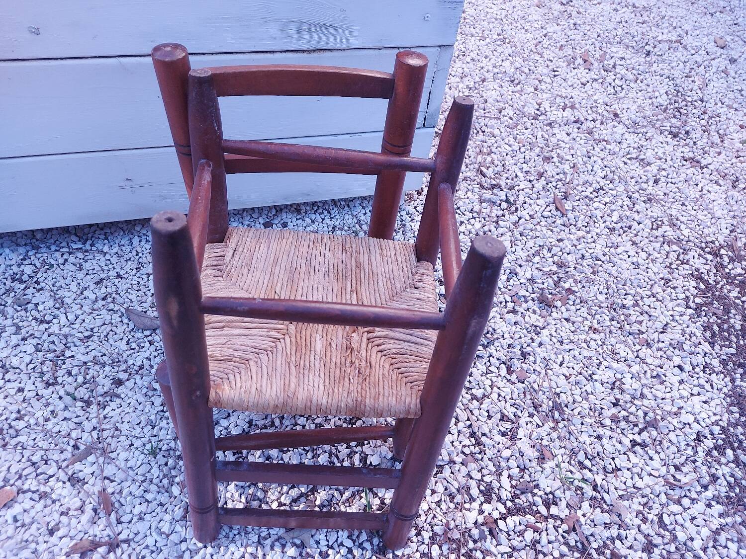 2 vintage children's chairs