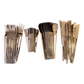 Ménagère 12 personnes acier
